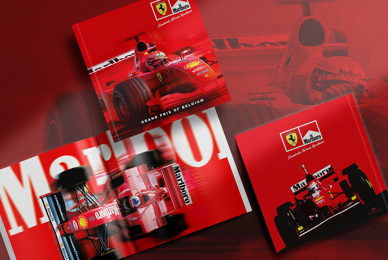 Livret de photos pour la Scuderia Ferrari Marlboro Formula 1