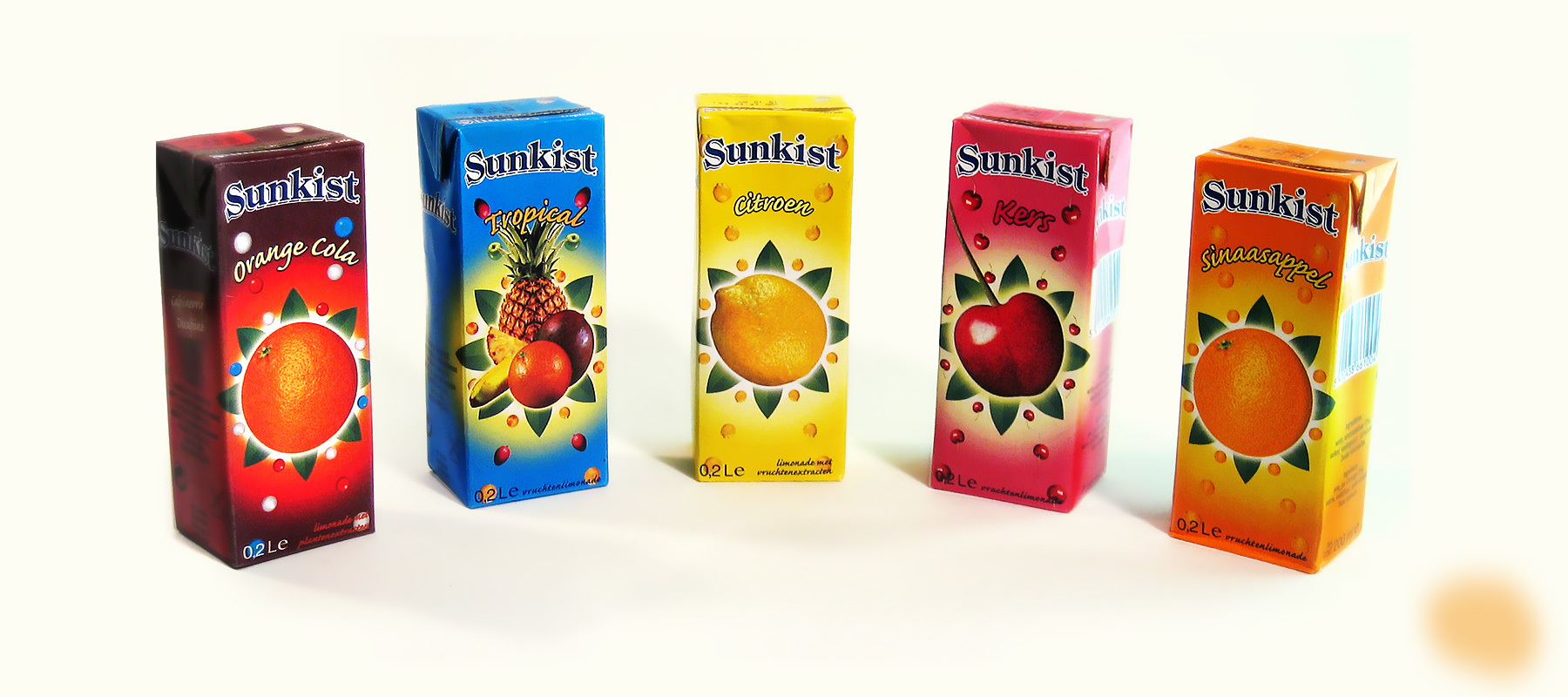 Packaging pour les jus Sunkist